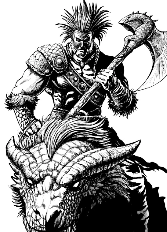 Ilustración de la baraja Caballero 3.9